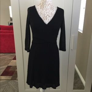 Anthropologie Black Dress